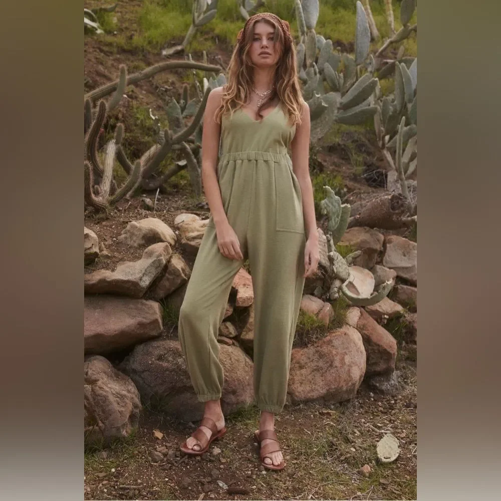 FP Beach Kyle One Piece Jumpsuit by Free People, Size Small
